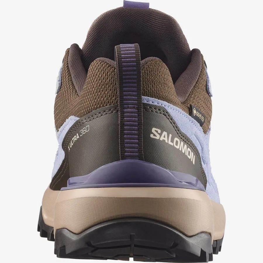 X ULTRA 360 LEATHER GORE-TEX Orange / Bleu