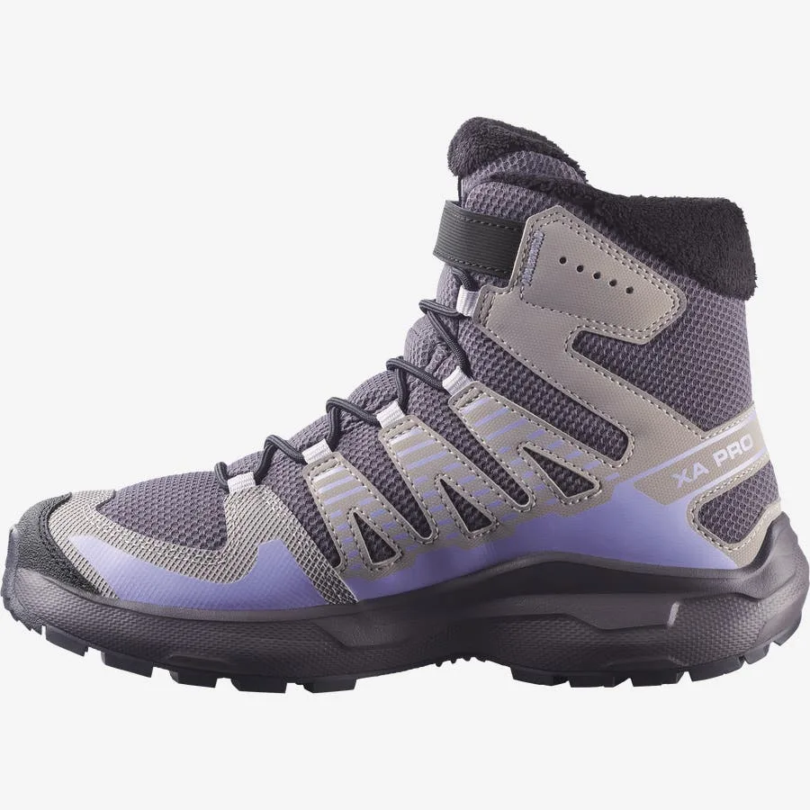 XA PRO WINTER MID WATERPROOF Violet / Gris