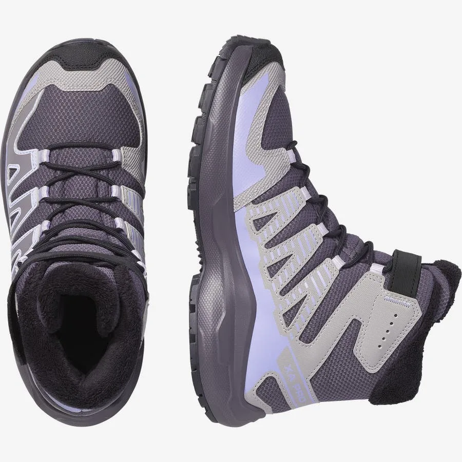 XA PRO WINTER MID WATERPROOF Violet / Gris