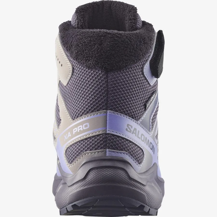 XA PRO WINTER MID WATERPROOF Violet / Gris