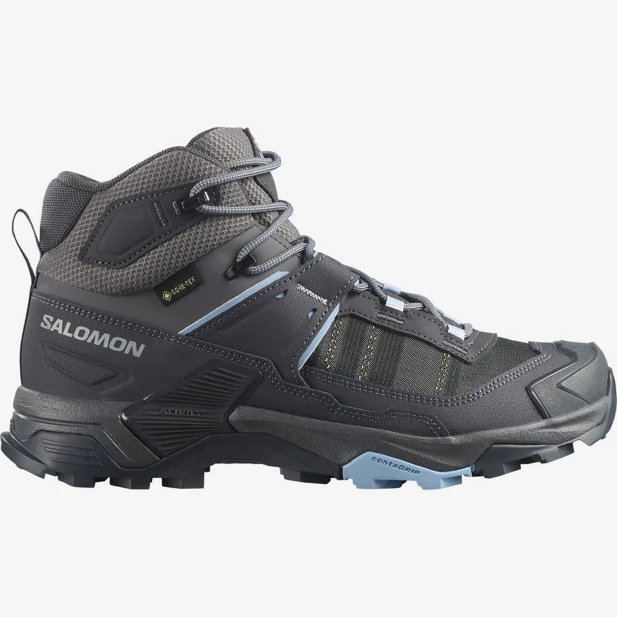X ULTRA 5 MID GORE-TEX Noir / Gris