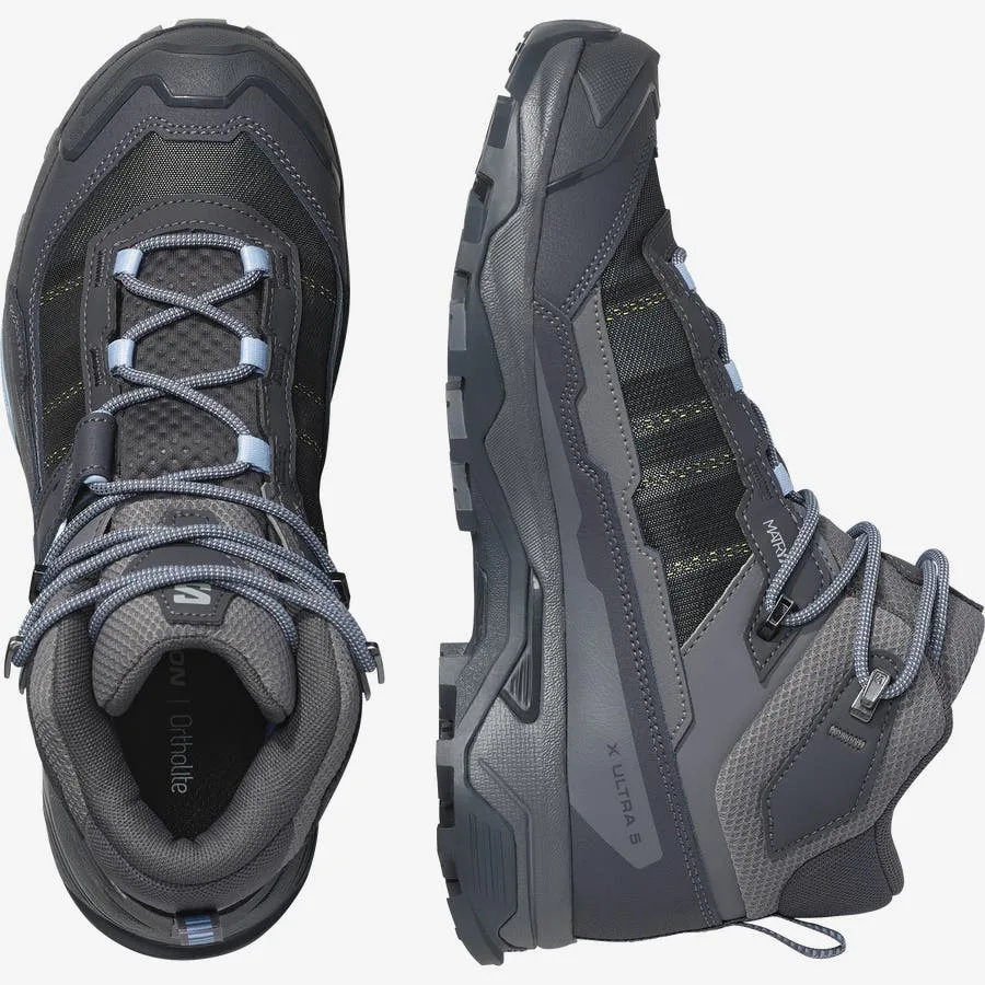 X ULTRA 5 MID GORE-TEX Noir / Gris