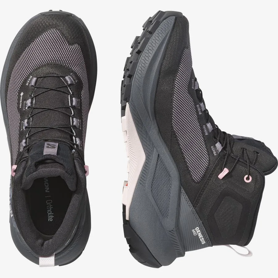 GENESIS MID GORE TEX Noir / Rose