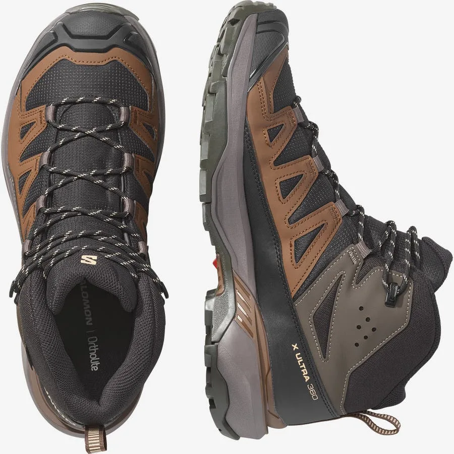 X ULTRA 360 MID GORE-TEX Noir / Gris