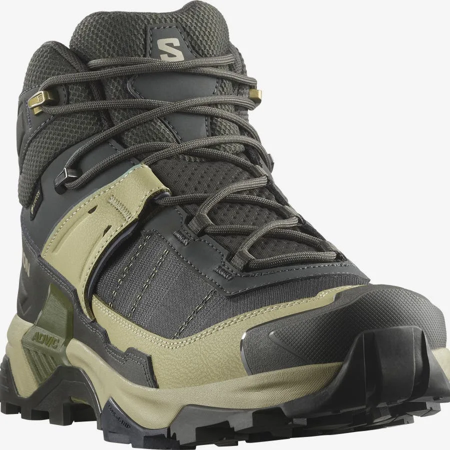 X ULTRA 5 MID GORE-TEX Noir / Jaune