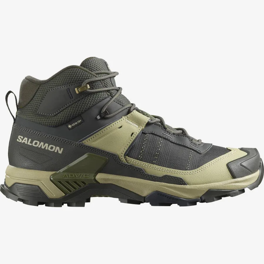 X ULTRA 5 MID GORE-TEX Noir / Jaune