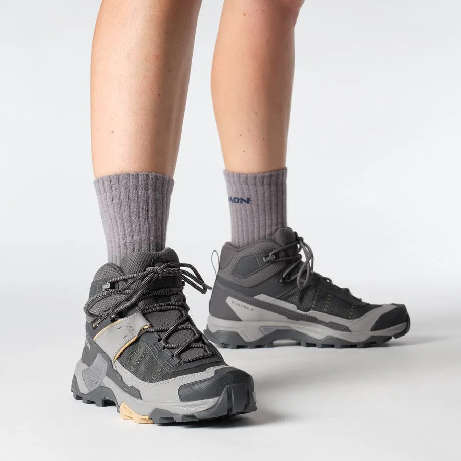 X ULTRA 5 MID GORE-TEX Violet / Gris