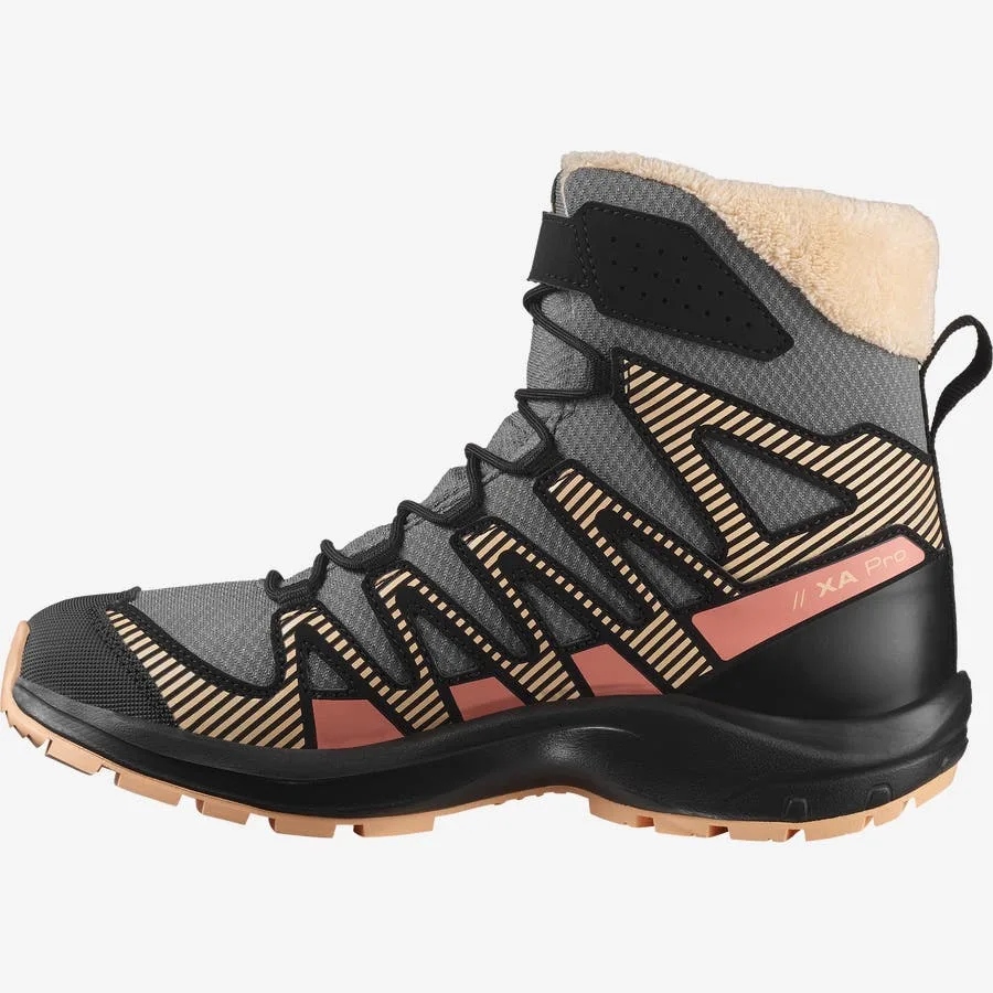 XA PRO V8 WINTER CLIMASALOMON™ WATERPROOF Gris / Noir