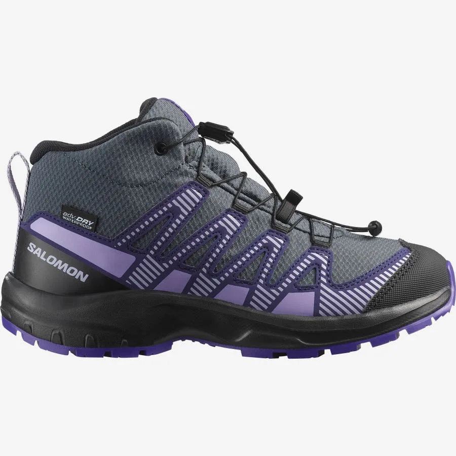 XA PRO V8 MID WATERPROOF Gris / Noir