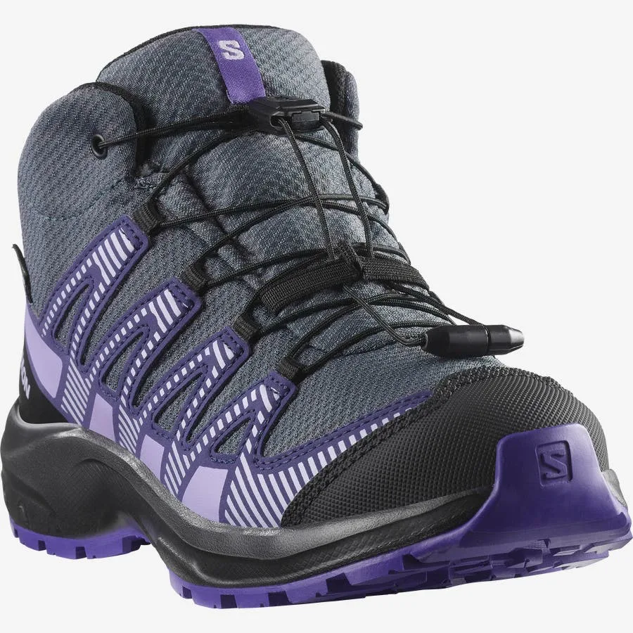 XA PRO V8 MID WATERPROOF Gris / Noir