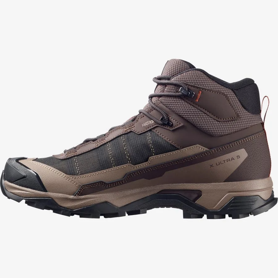 X ULTRA 5 MID GORE-TEX Rouge / Orange