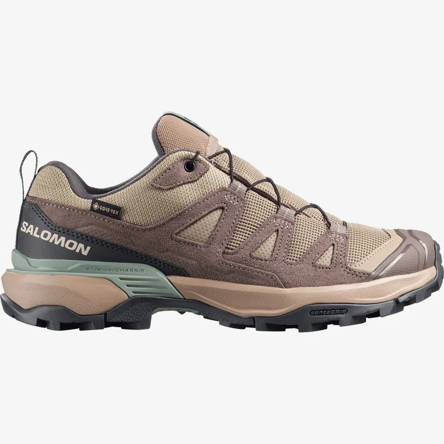 X ULTRA 360 LEATHER GORE-TEX Jaune / Orange Femme