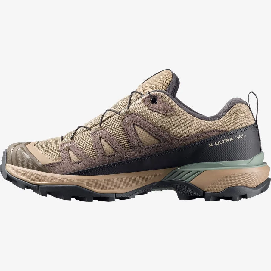 X ULTRA 360 LEATHER GORE-TEX Jaune / Orange Femme