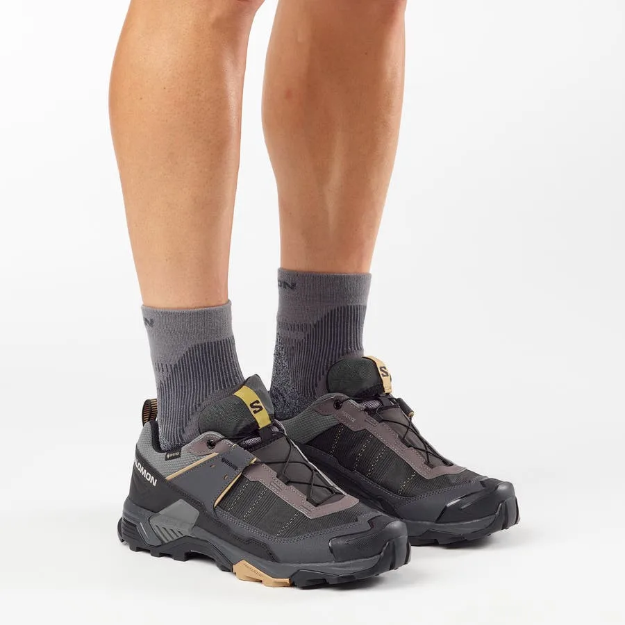 X ULTRA 5 WIDE GORE-TEX Gris / Noir