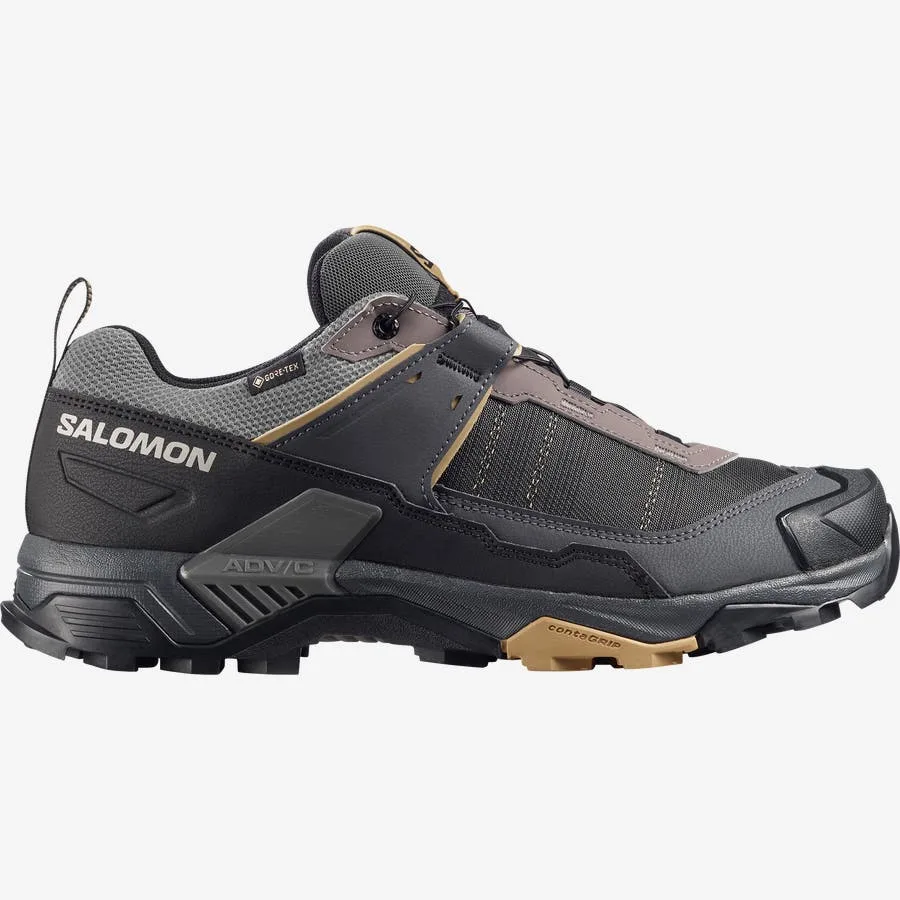 X ULTRA 5 WIDE GORE-TEX Gris / Noir