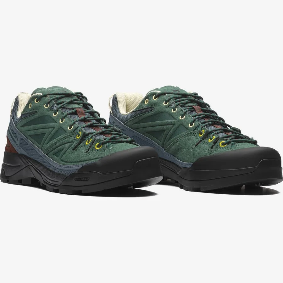 X-ALP LEATHER Vert / Bleu