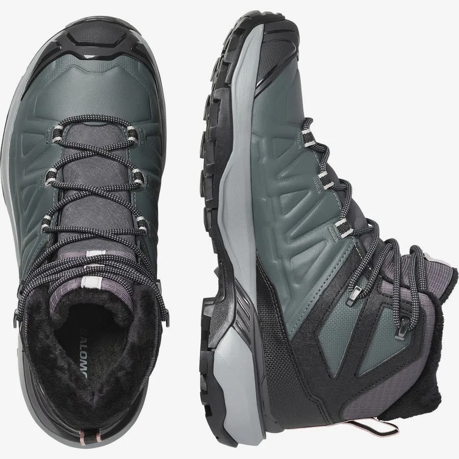 X ULTRA SNOWPILOT WATERPROOF Violet / Vert