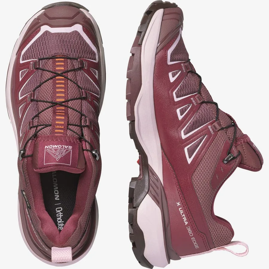 X ULTRA 360 EDGE GORE-TEX Gris / Rouge