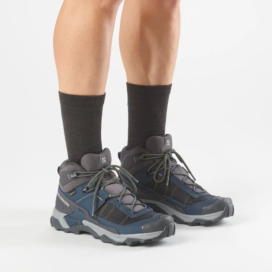 X ULTRA 5 MID GORE-TEX Bleu / Noir